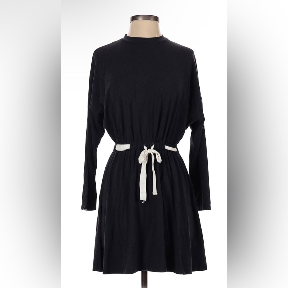 TOPSHOP tie waist mini dress